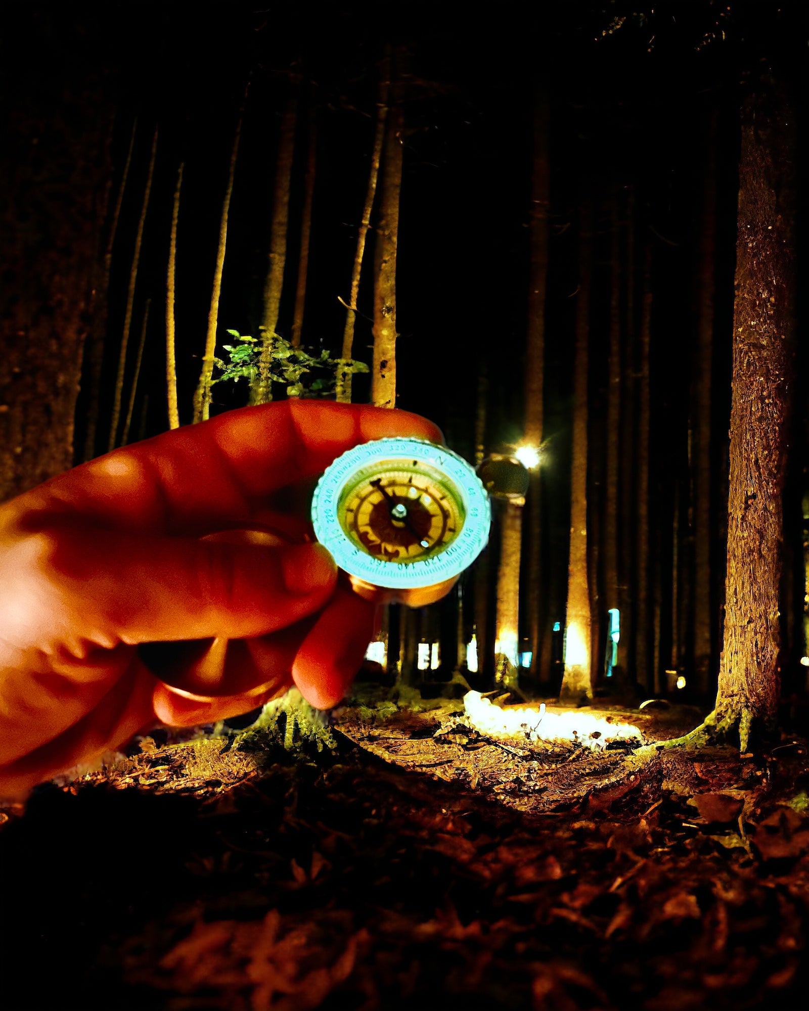 Elegantní sada s kompasem a signální píšťalkou