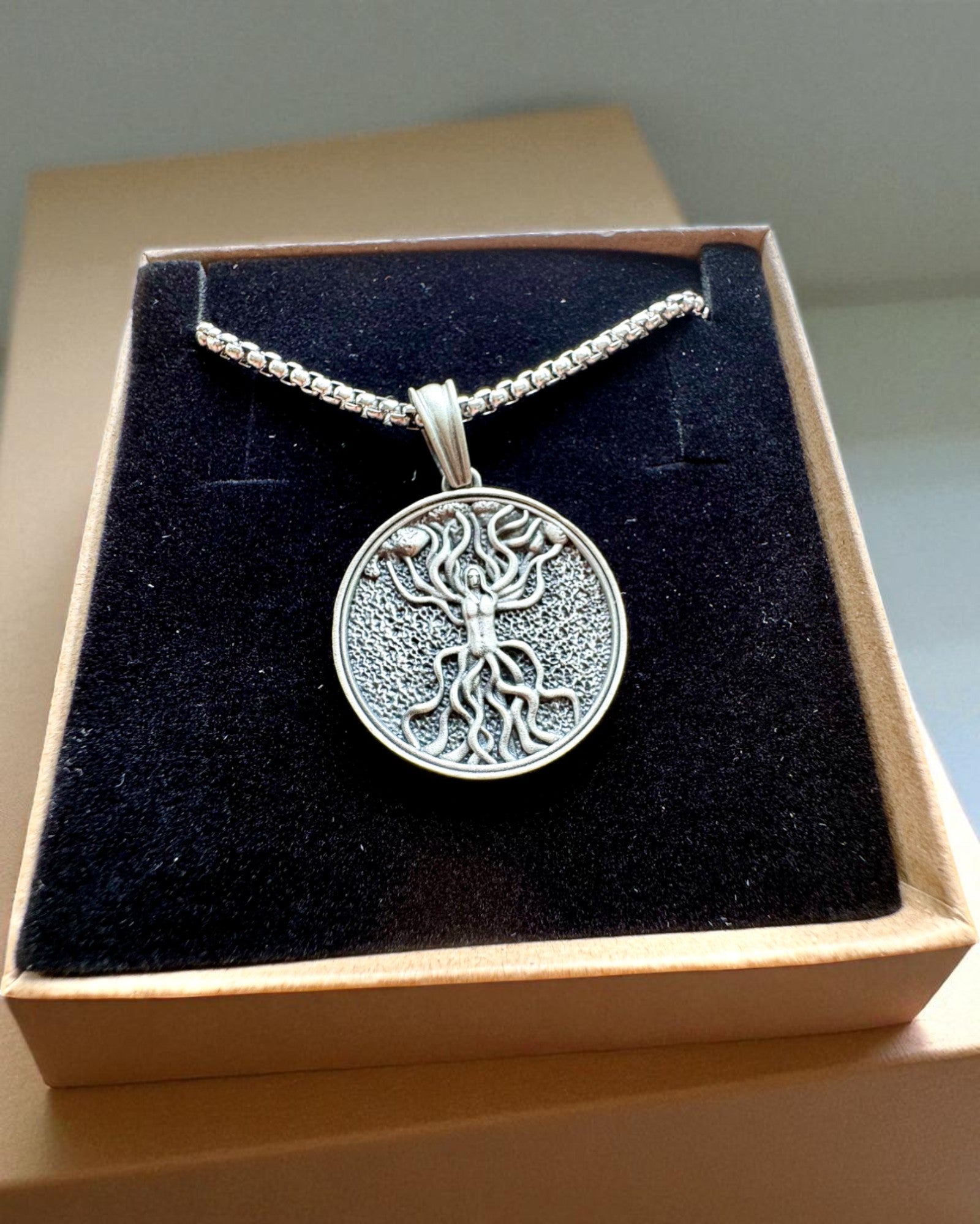 Amulet Stromu Života s Možností Gravírování - náhrdelník "Vitalita Přírody", personalizace