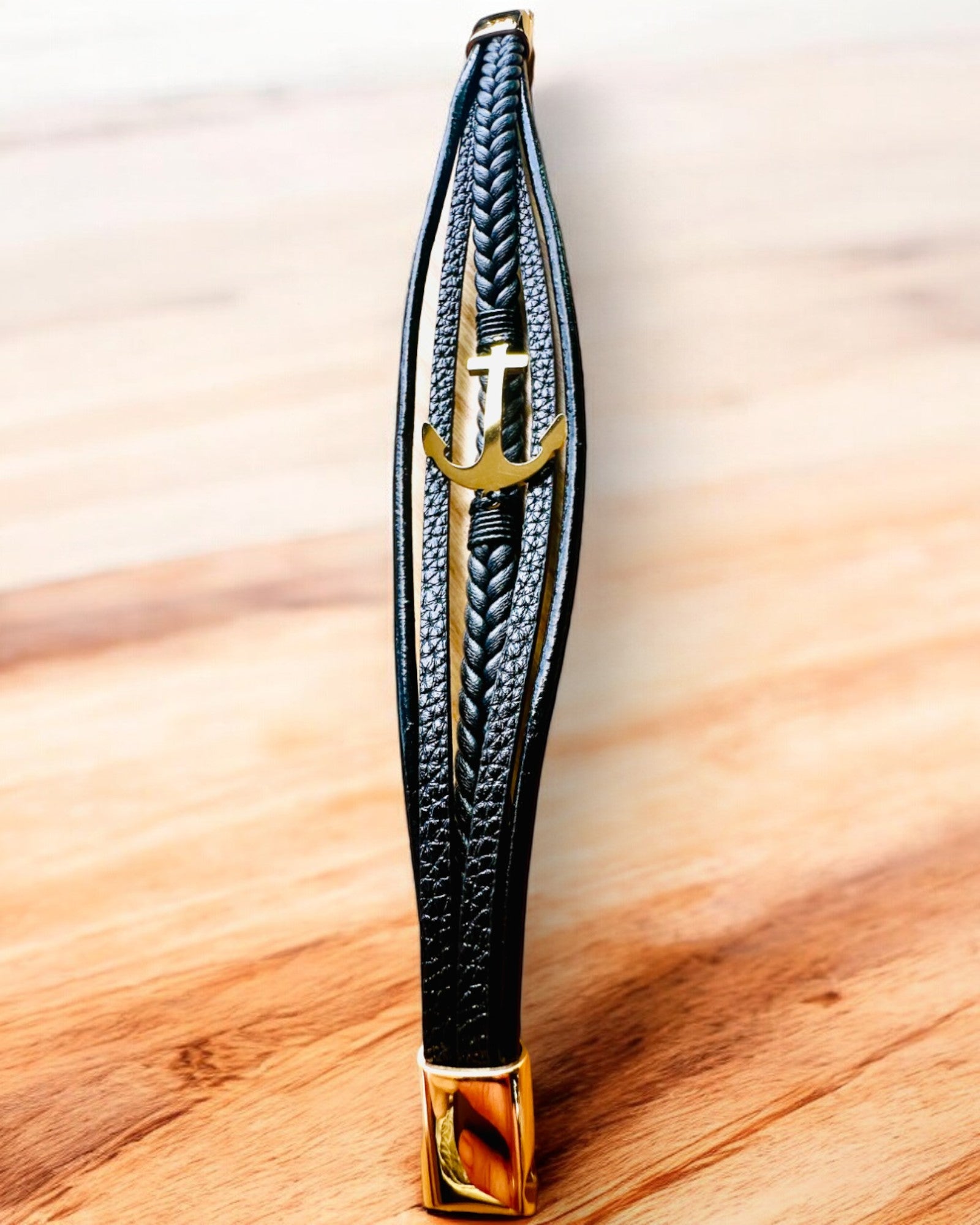 Pánský náramek Kotva elegance s možností gravírování jako dárek