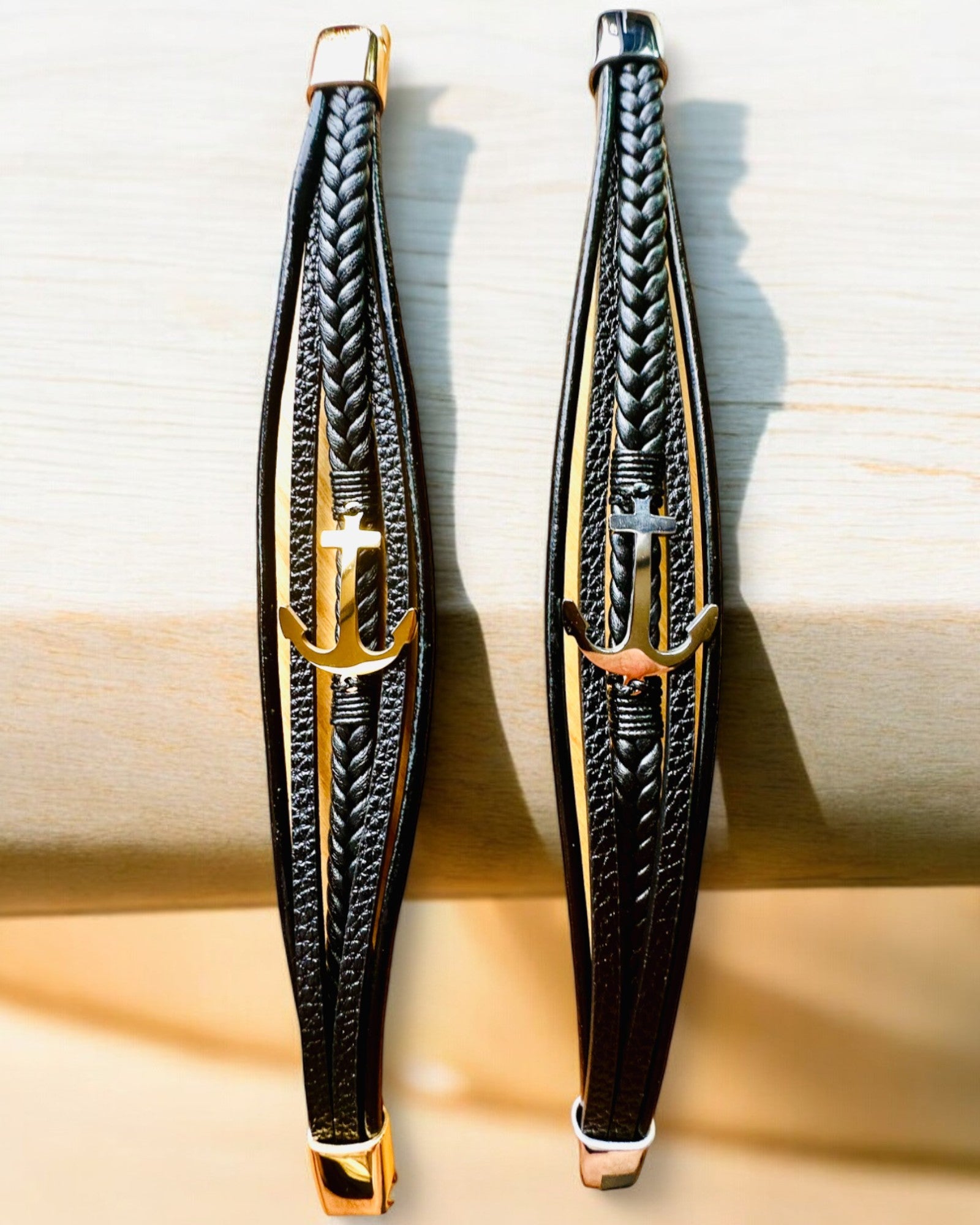 Pánský náramek Kotva elegance s možností gravírování jako dárek