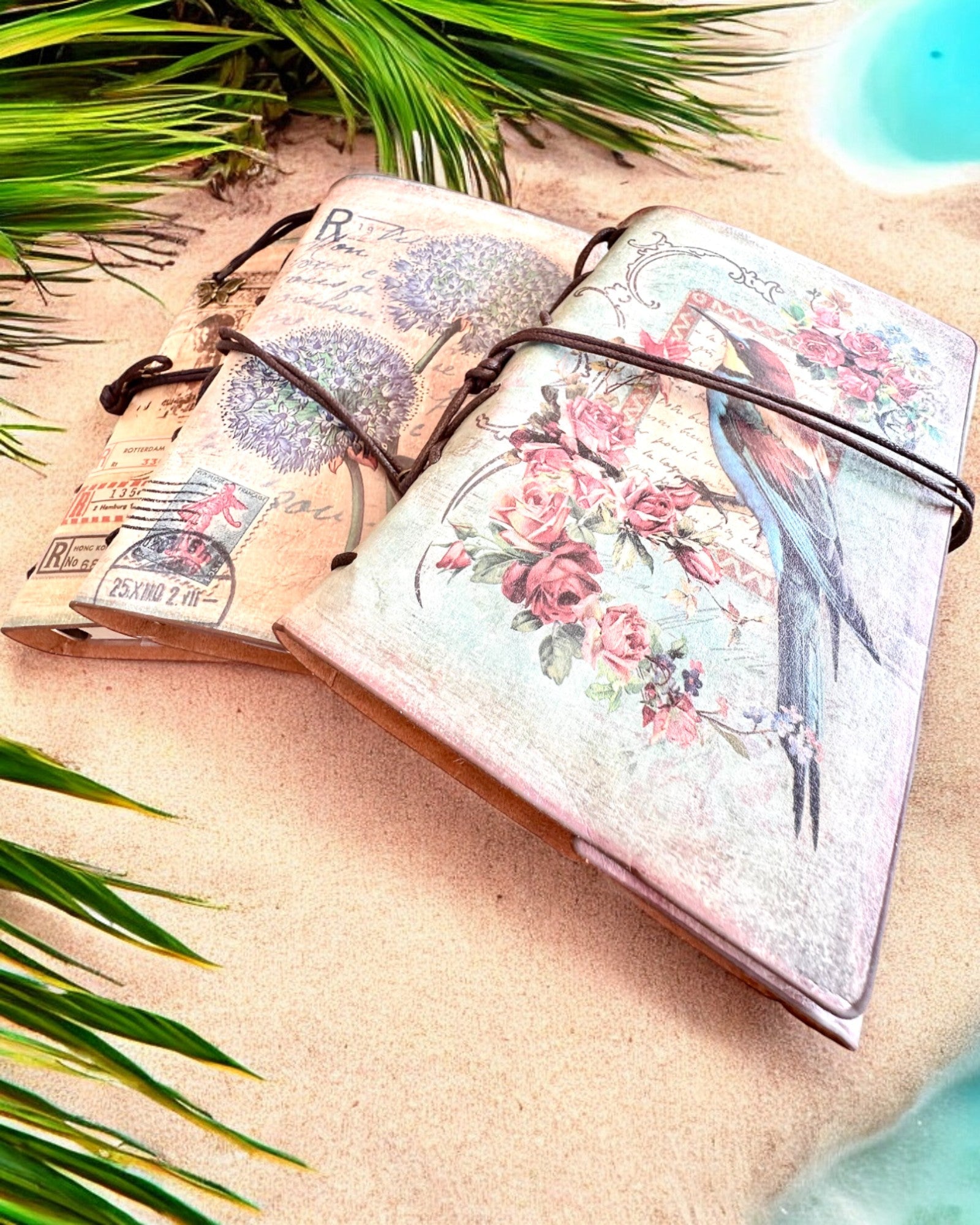 Vintage Memoire zápisník s personalizovaným gravírováním - 3 vzory na výběr, zápisník jako dárek