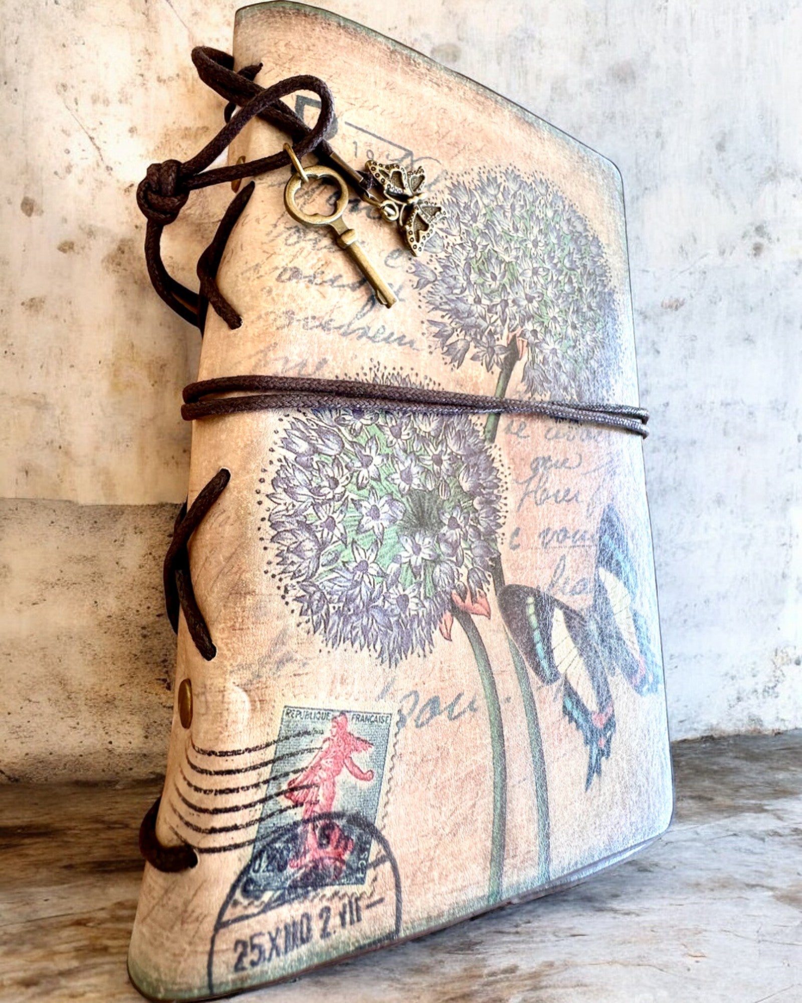 Vintage Memoire zápisník s personalizovaným gravírováním - 3 vzory na výběr, zápisník jako dárek