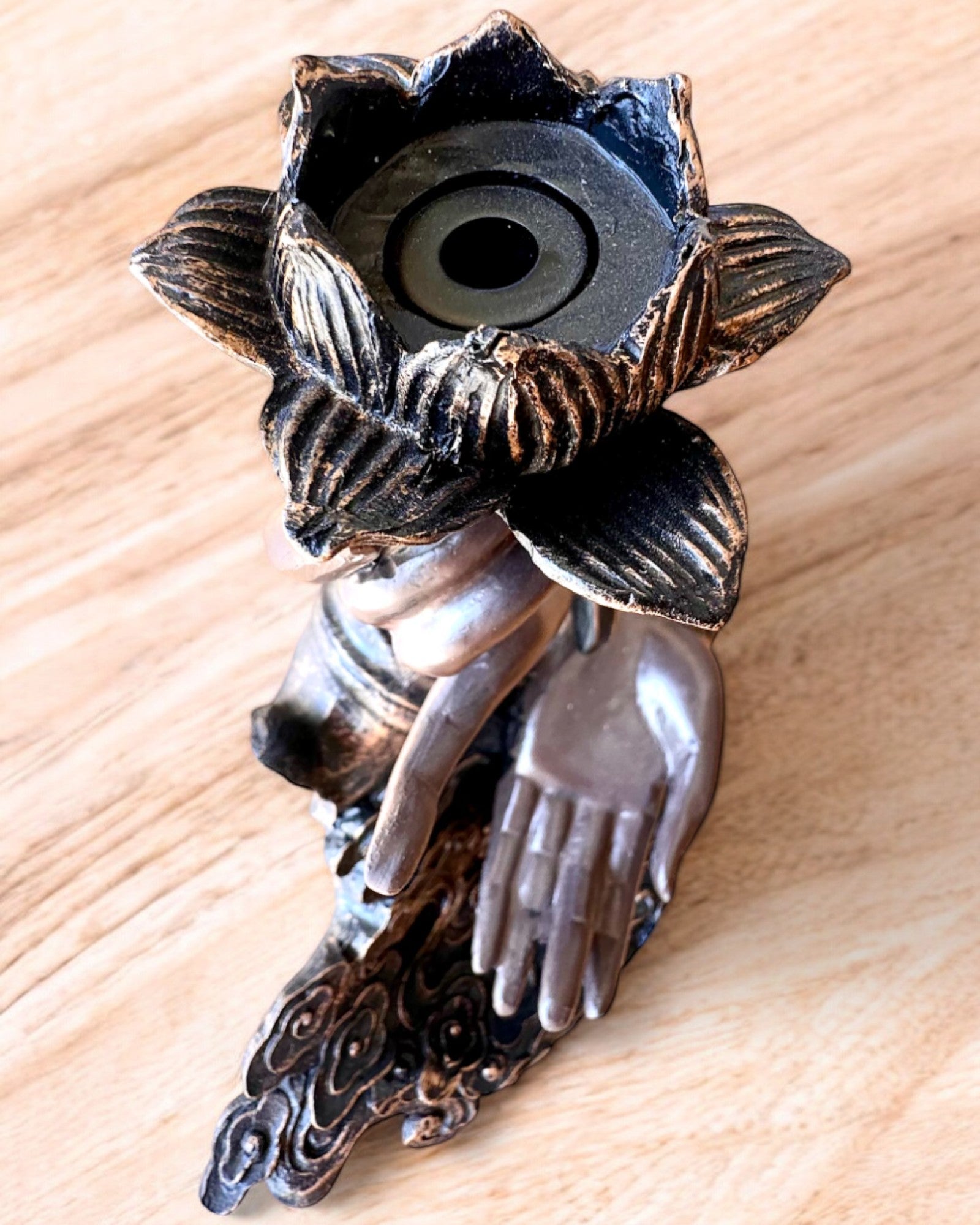 Mistyczna Dłoń, Kadzielnica, uchwyt na kadzidło z Przepływem, możliwość personalizacji grawerem na prezent