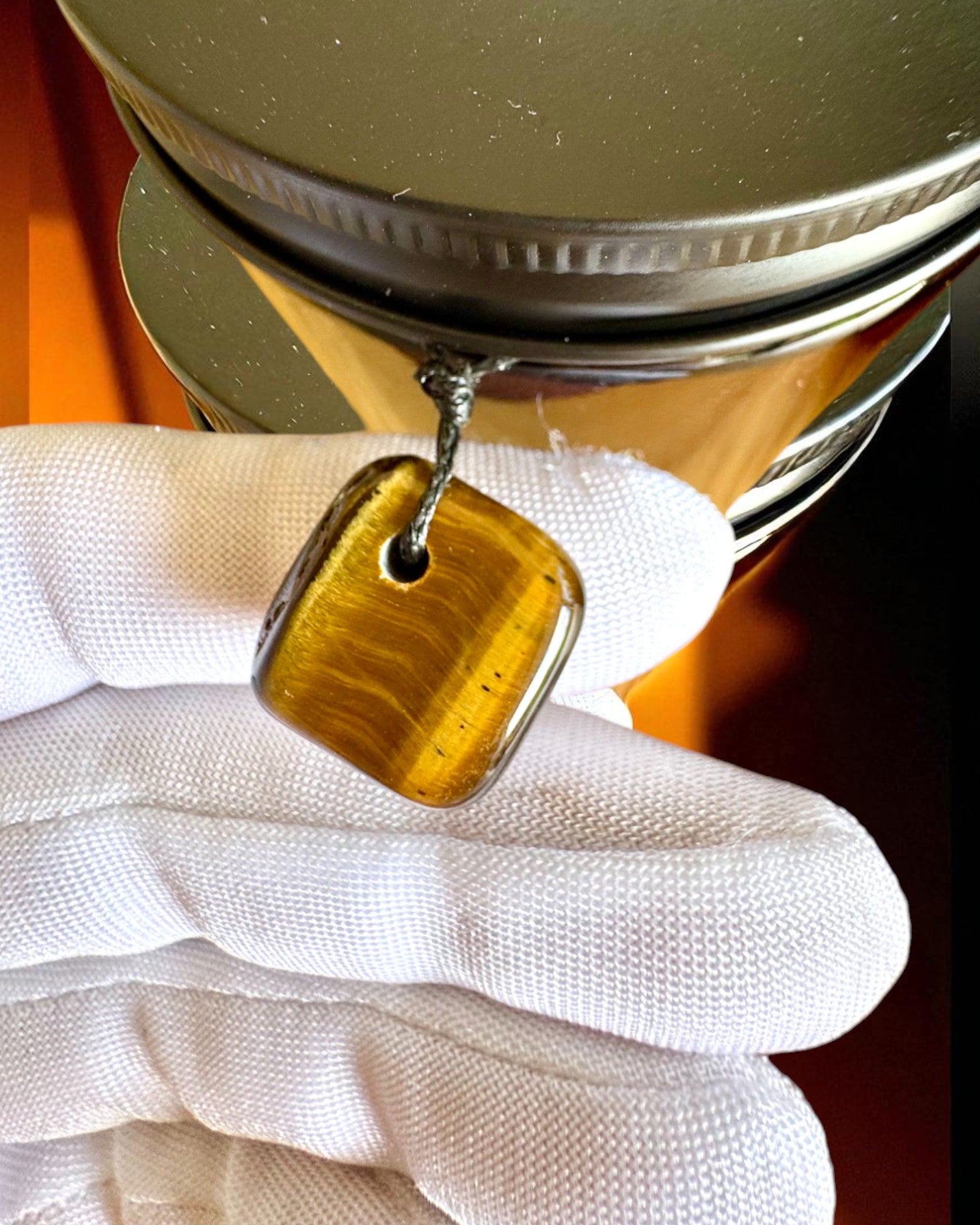 Intenční svíčka Tygrysí Síla – Sebevědomí a prosperita, 250 ml, možnost personalizace víčka jako dárek