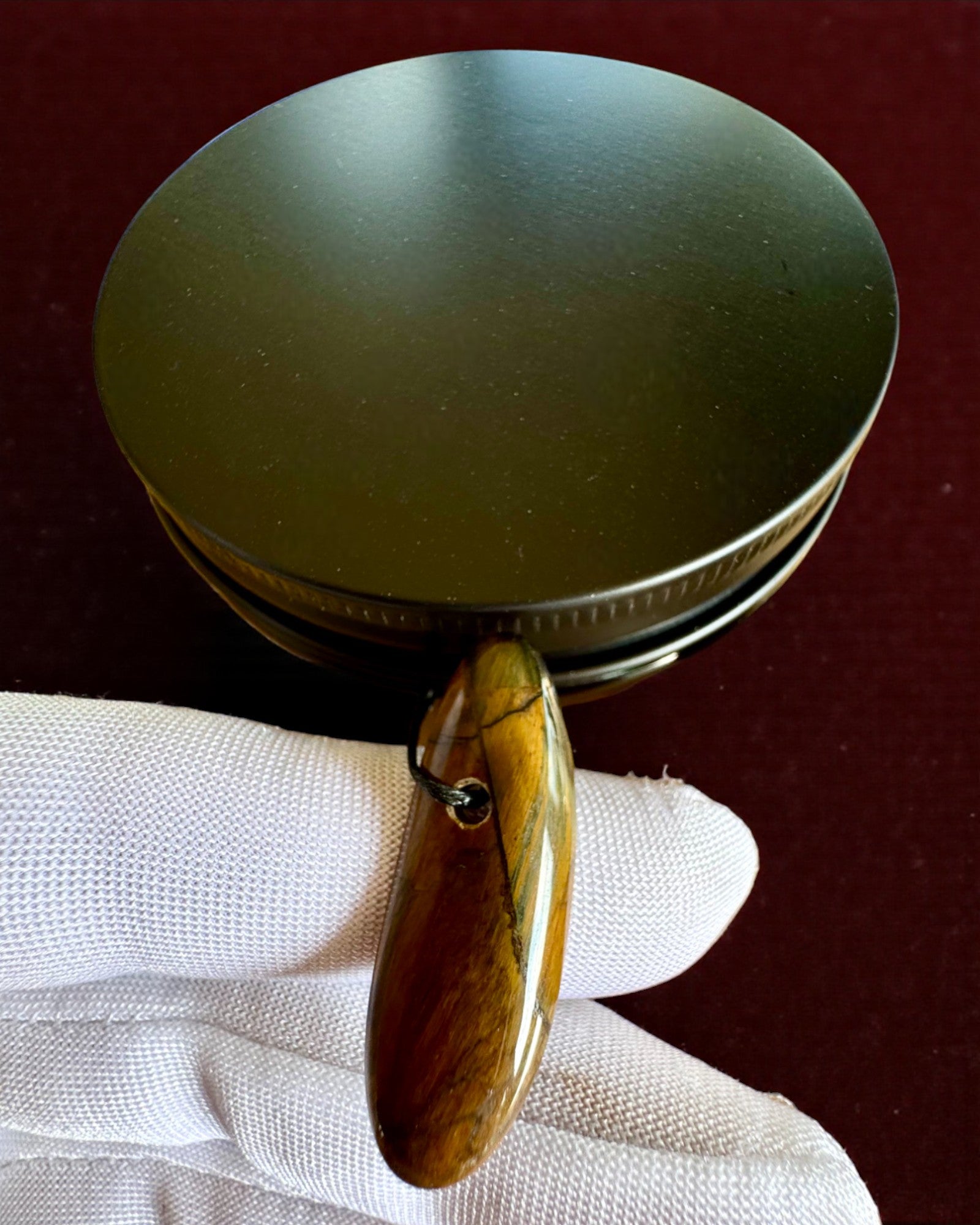 Intenční svíčka Tygrysí Síla – Sebevědomí a prosperita, 250 ml, možnost personalizace víčka jako dárek