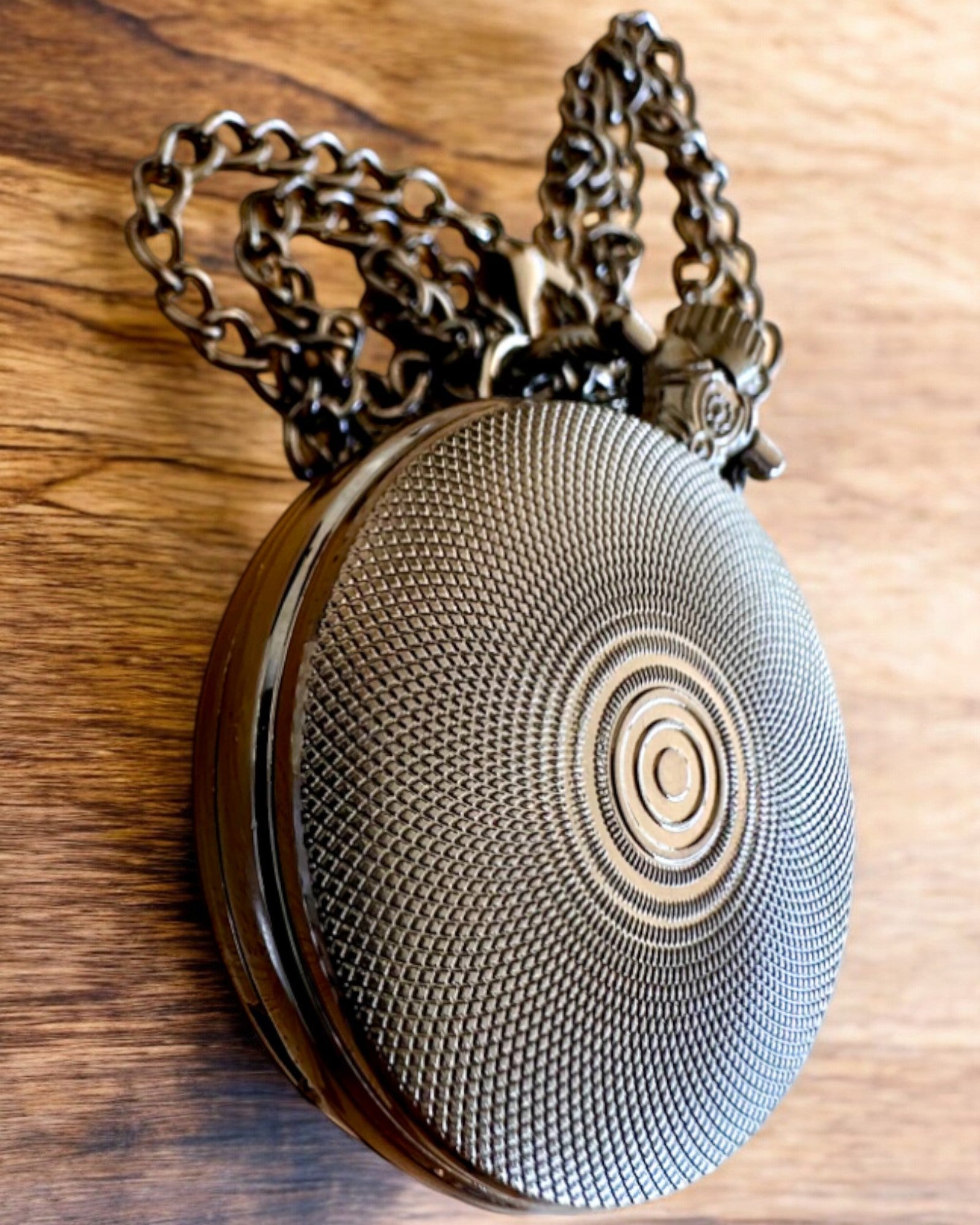 Kapesní hodinky "Růže Temnoty" - nerezová ocel, s možností gravírování jako dárek