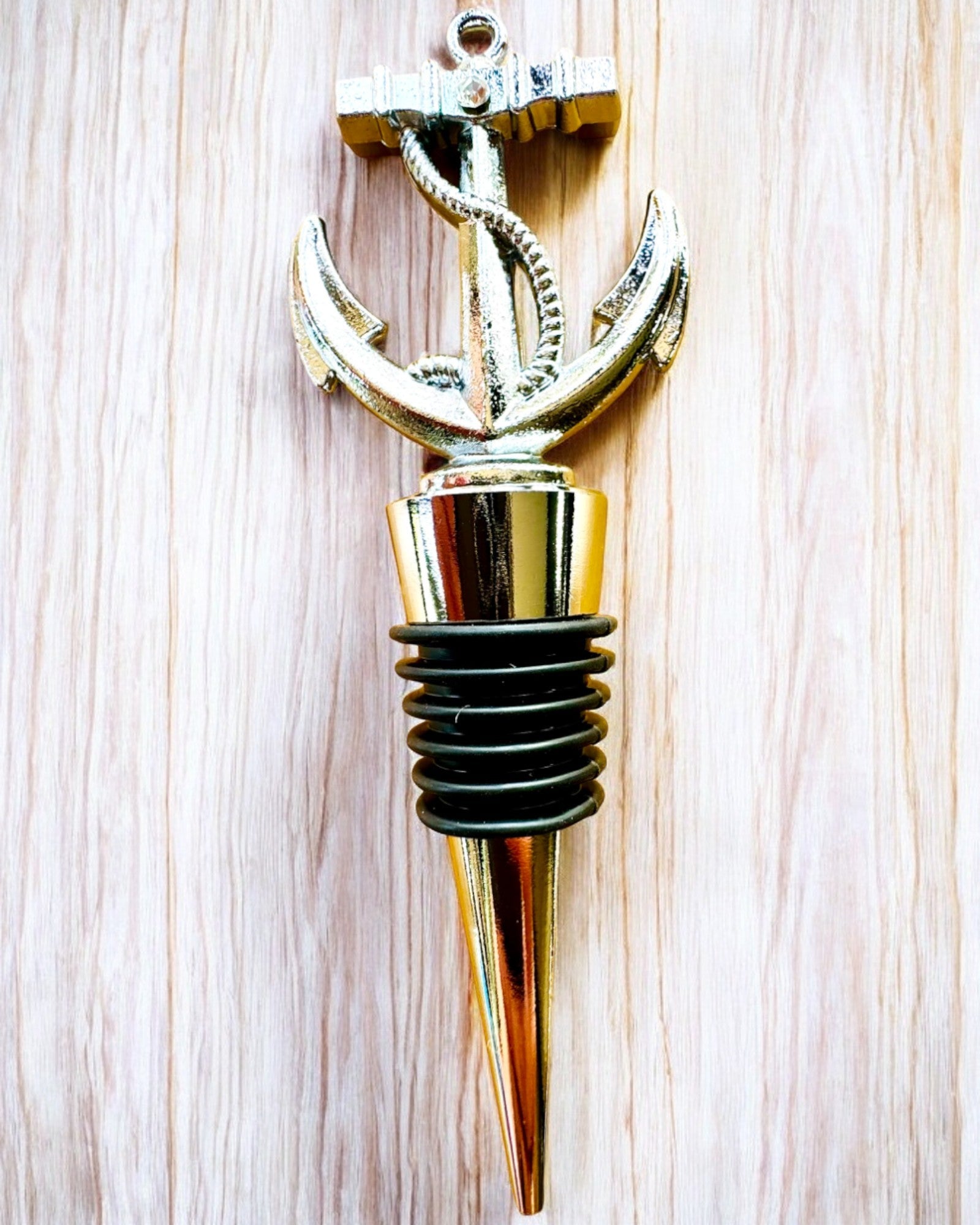 Kotwica Smaku - Zátka na Víno s Možností Gravírování