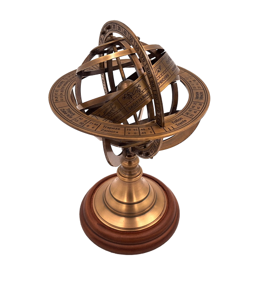 Astrolabium mosiężne – Wysokość 21cm - AMG140