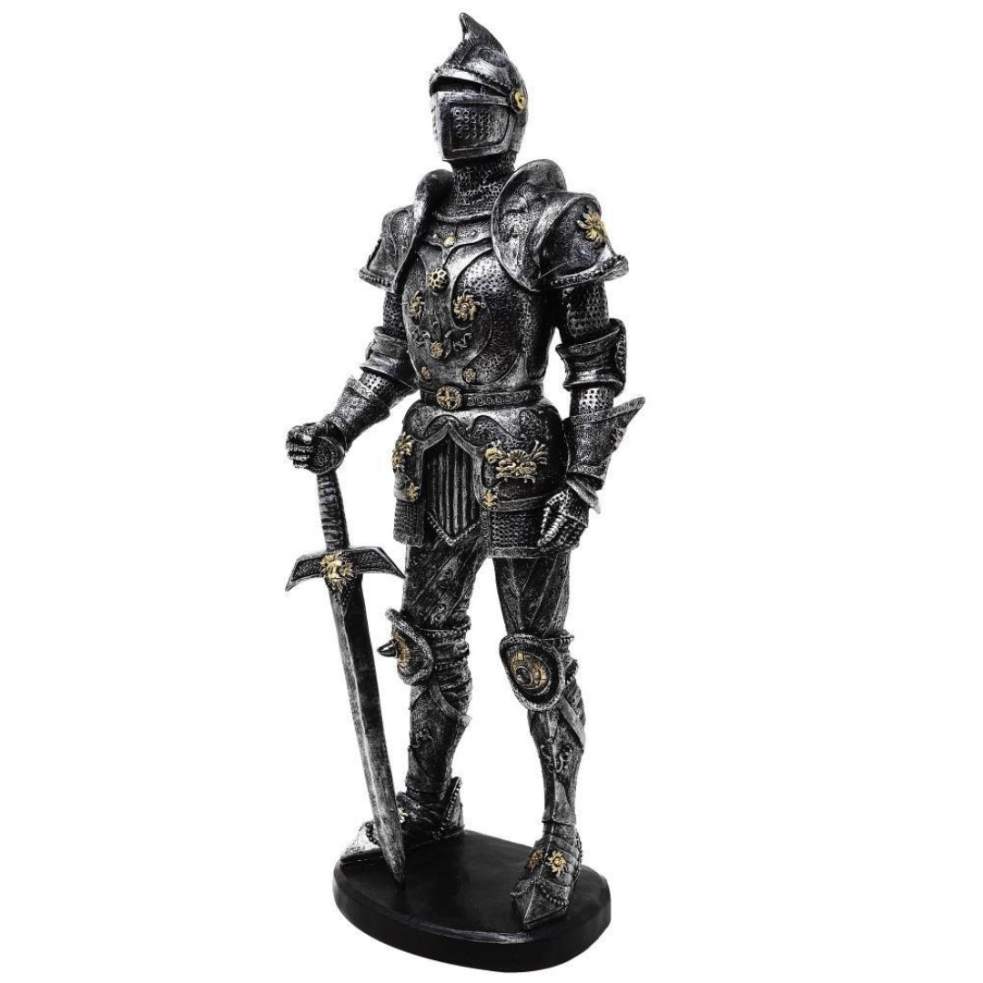 Figurka Dekoracyjna – Rycerz w Zbroi 39cm – MC-23158