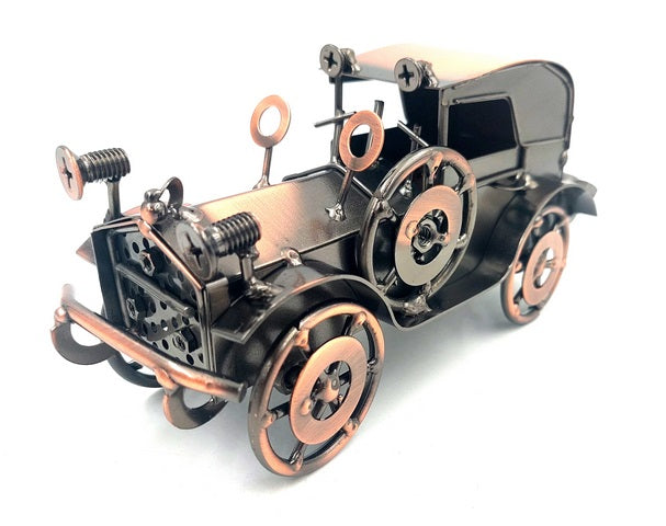 Metalowy Model Automobil Retro Samochód Dekoracja Vintage - Q87