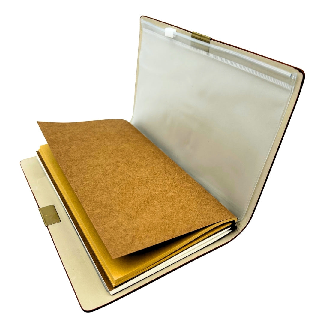 Skórzany Notes Podróżnika Organizer Wizytownik Etui – EE7