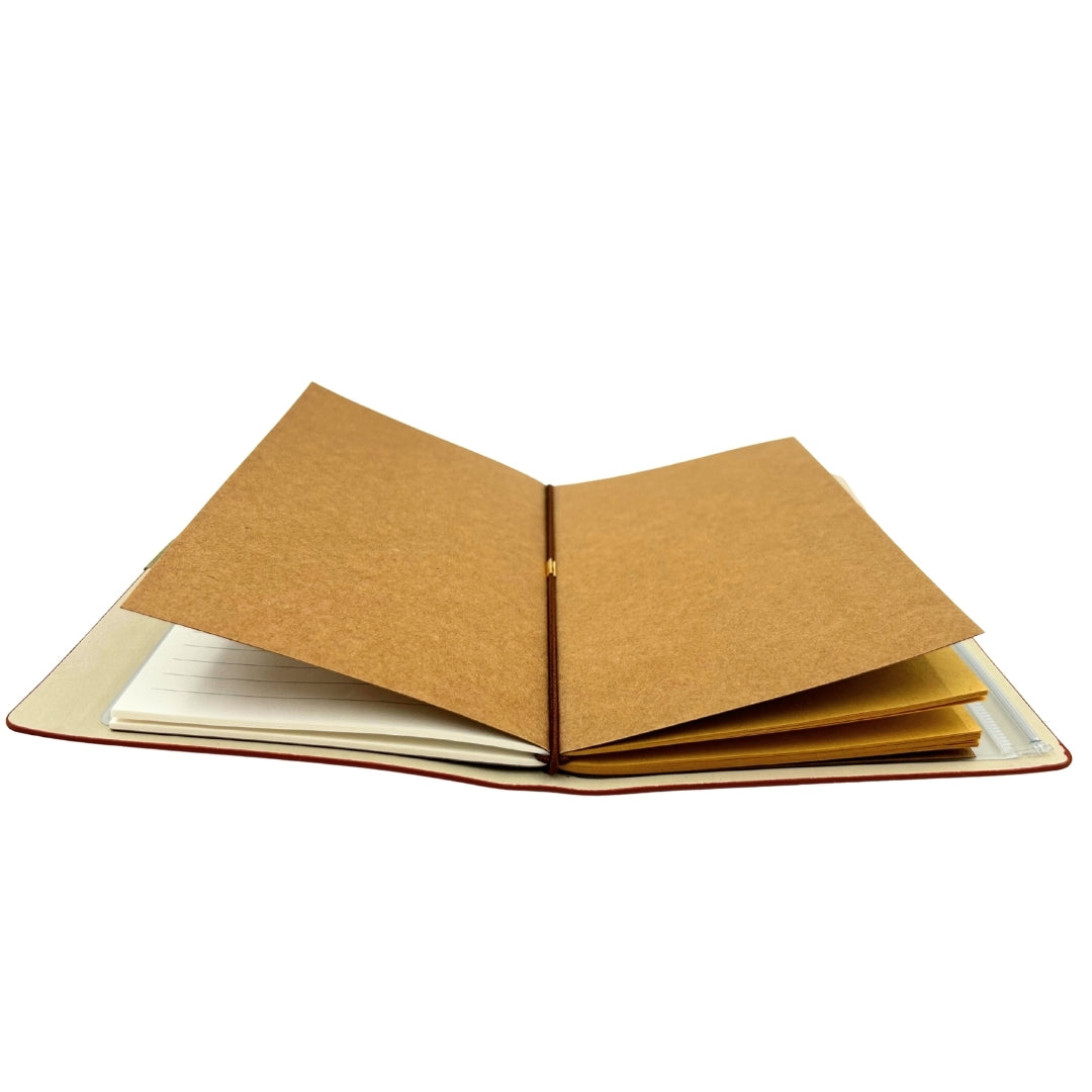 Skórzany Notes Podróżnika Organizer Wizytownik Etui – EE7