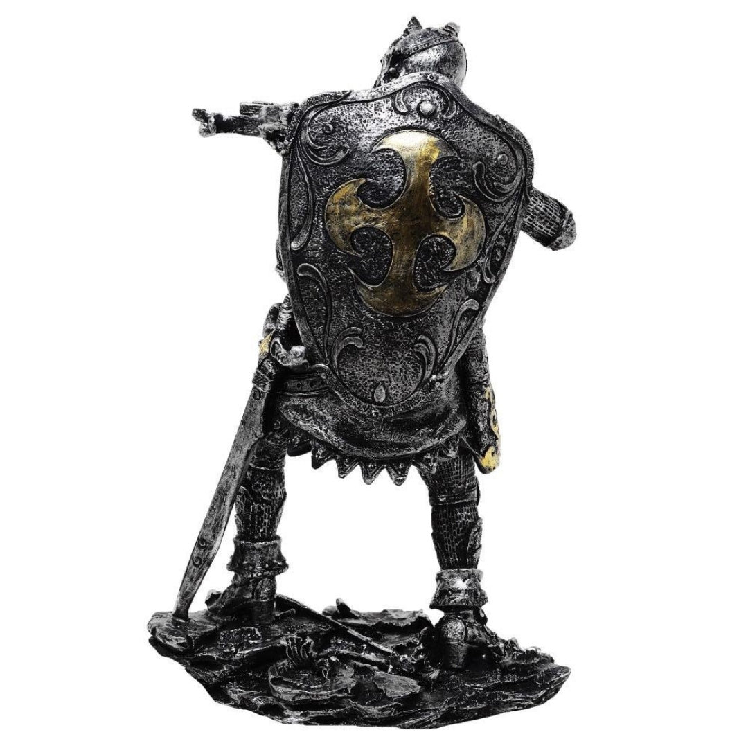 Figurka Średniowieczny Rycerz z Kuszą 20cm Kusznik - Prezent Retro - MC-23151