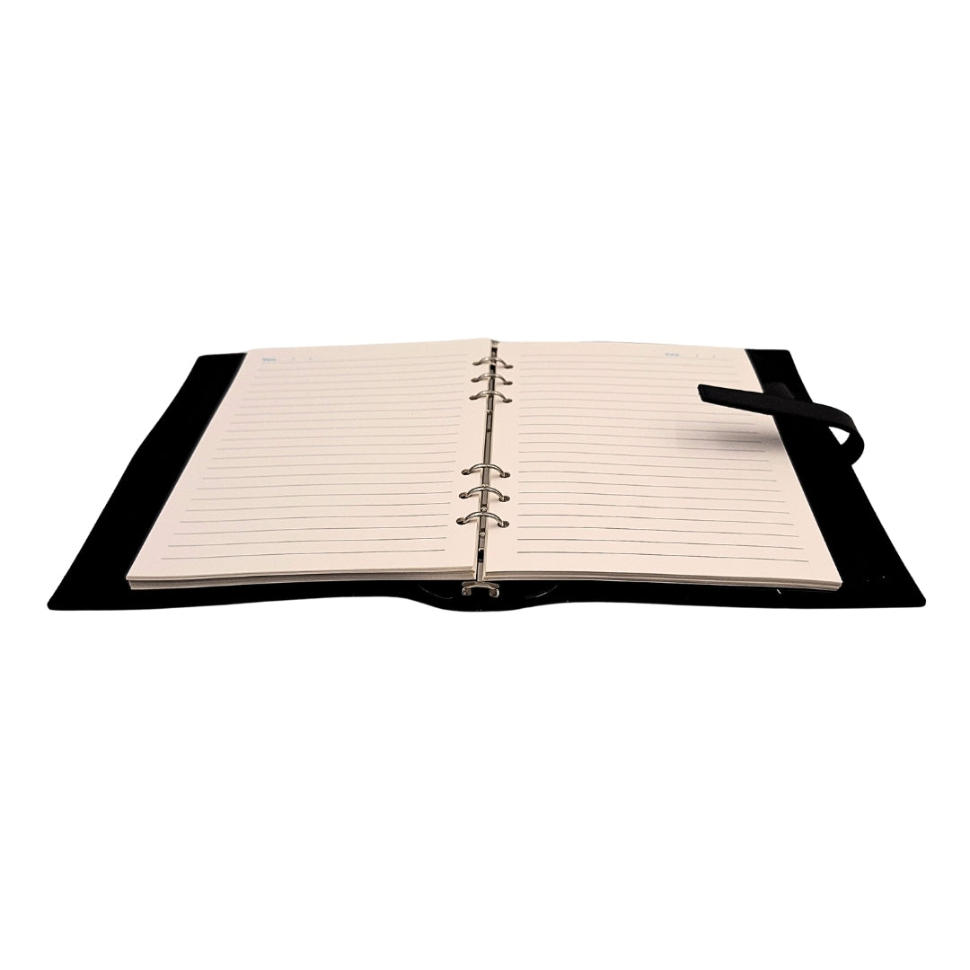 Elegancki Notes Skórzany A5 Vintage Retro z Zamknięciem – Pamiętnik Dziennik – EE4