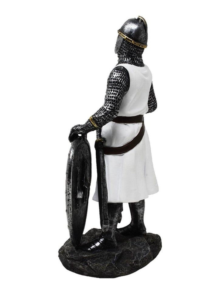 Rycerz Templariusz Figurka 18,5 cm – Polyresin – MC-23134