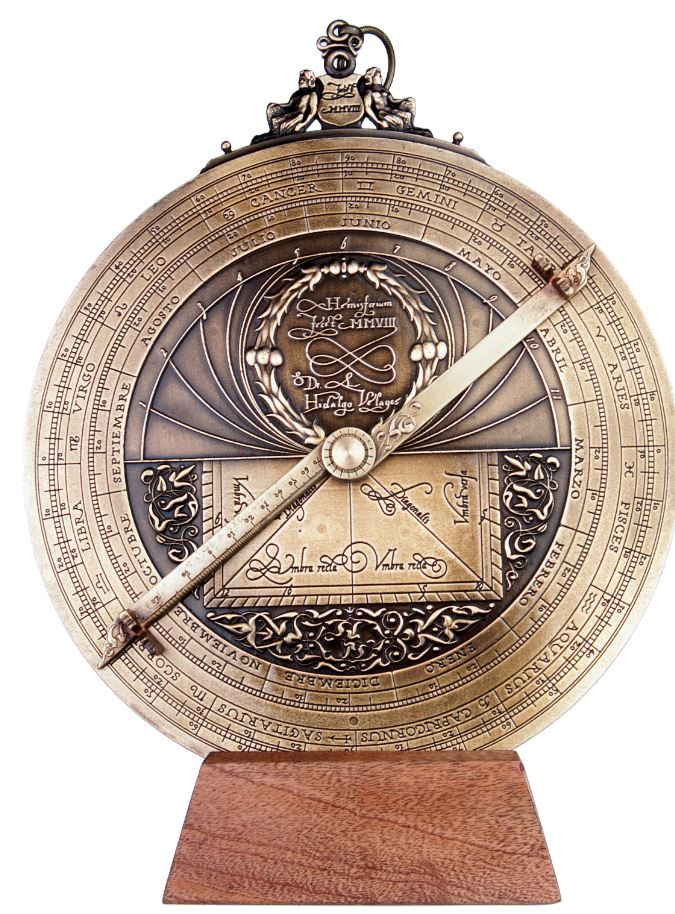 Duże Astrolabium Europejskie - średnica 20 cm - Prezent Premium dla Astronoma lub Żeglarza - H35