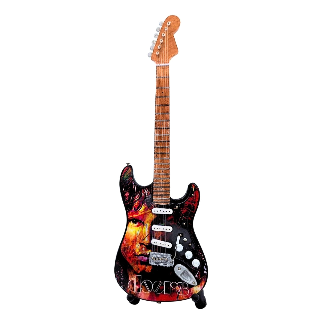 Mini Gitara Jim Morrison The Doors - Drewno Mahoniowe – MGT-6569