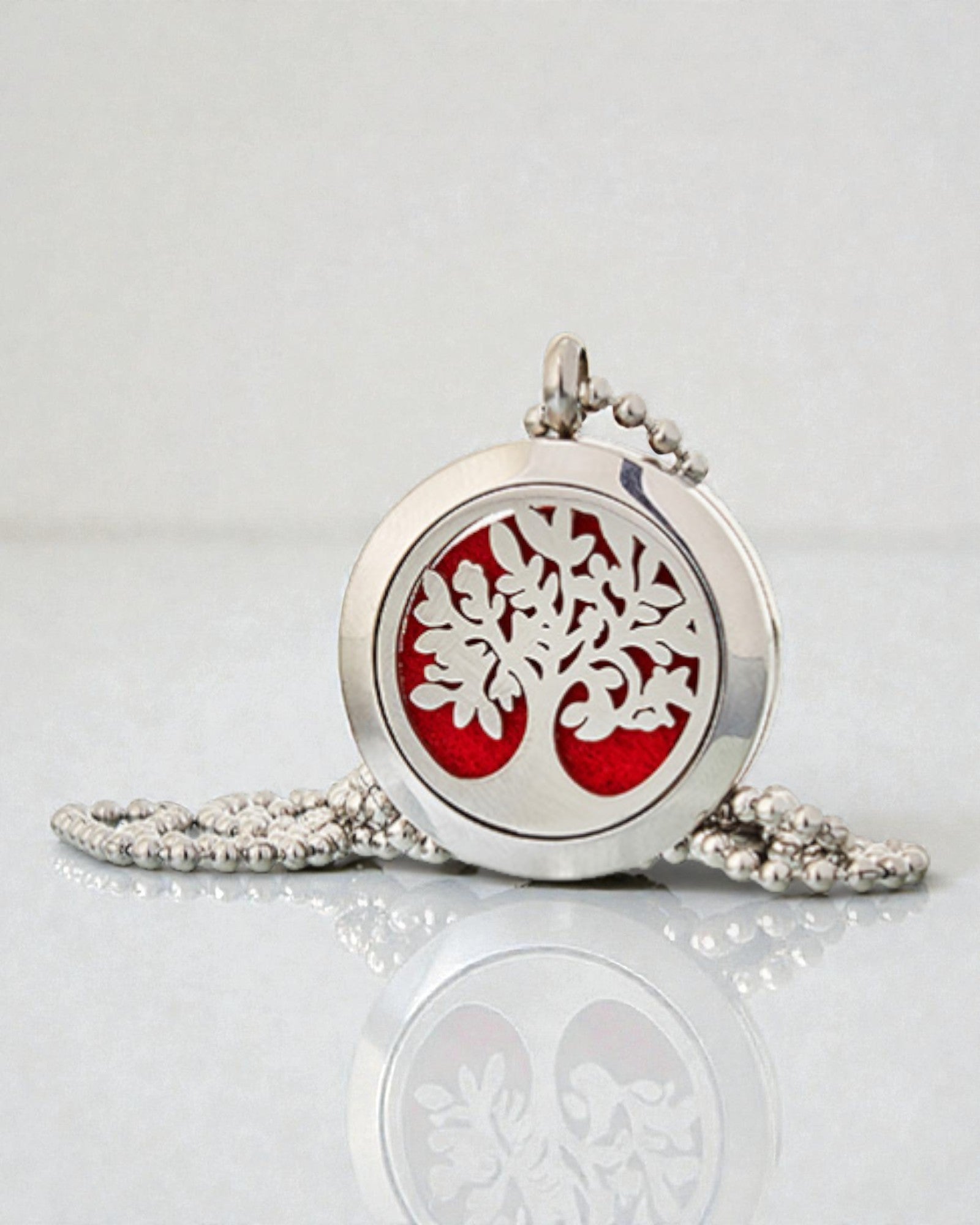 AromaTree Harmony – aromaterapeutický náhrdelník Strom života 25 mm