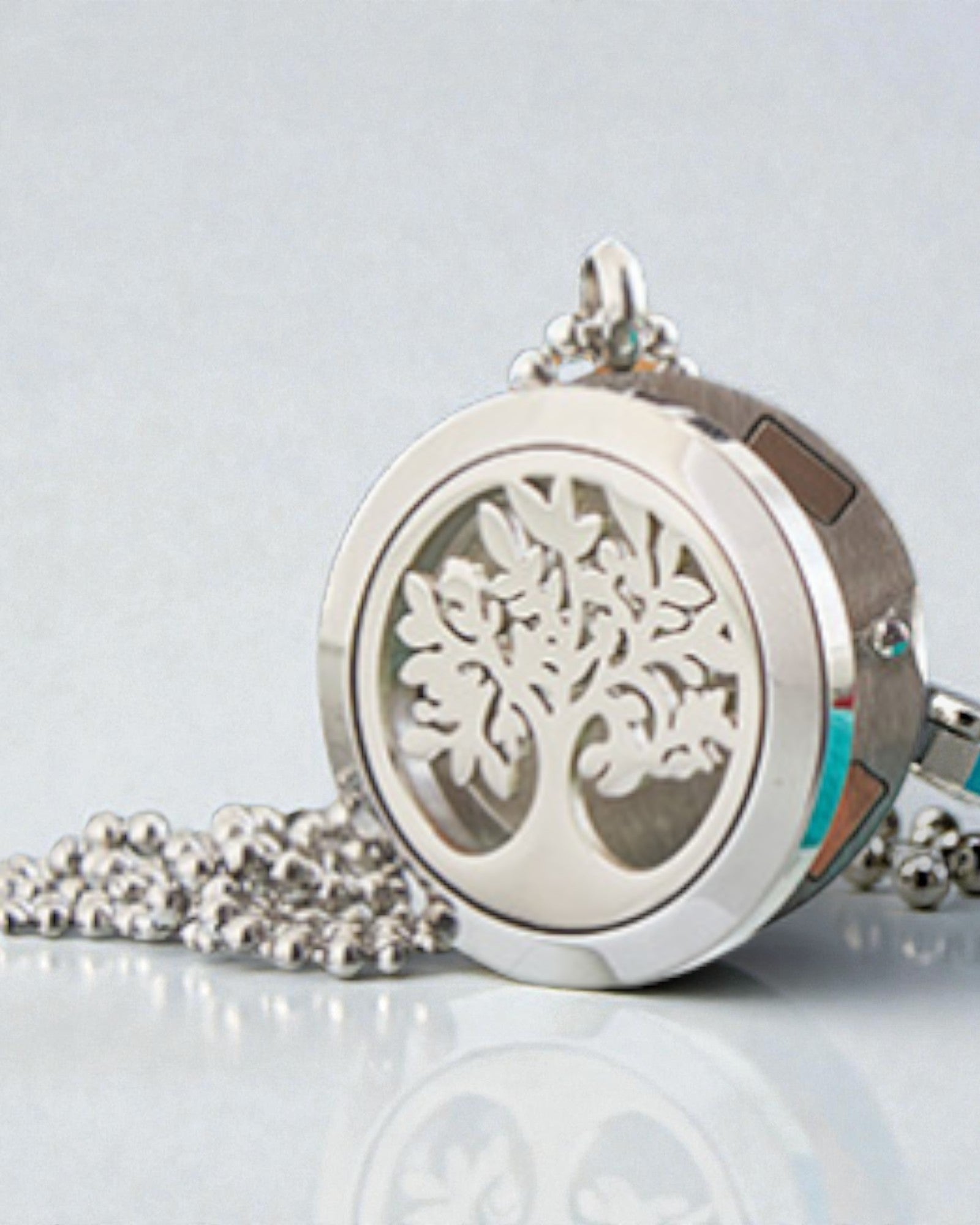 AromaTree Harmony – aromaterapeutický náhrdelník Strom života 25 mm