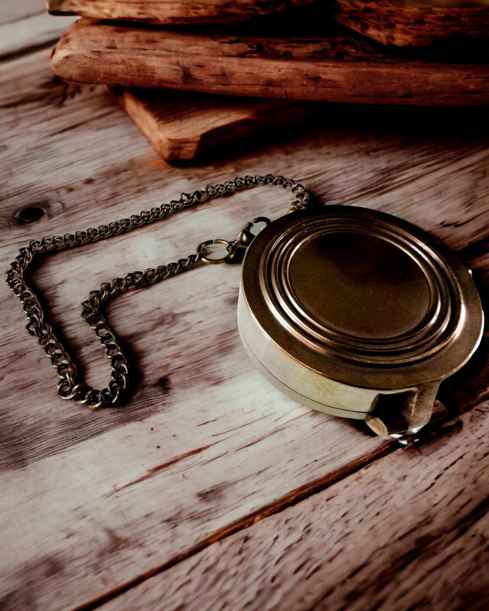 Indický Kompas „Odysseus“ – Retro Průzkumnická Perla s Možností Gravírování