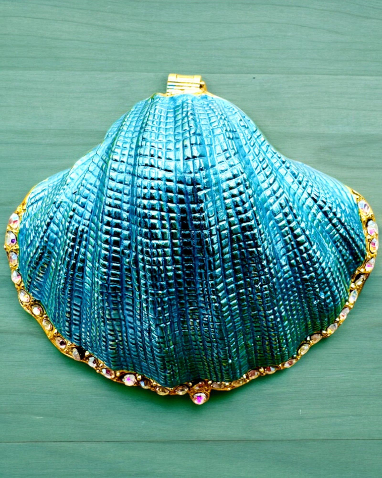 Skarbiec Wspomnień Muszelka - Schránka na šperky s možností personalizace gravírováním, dárek