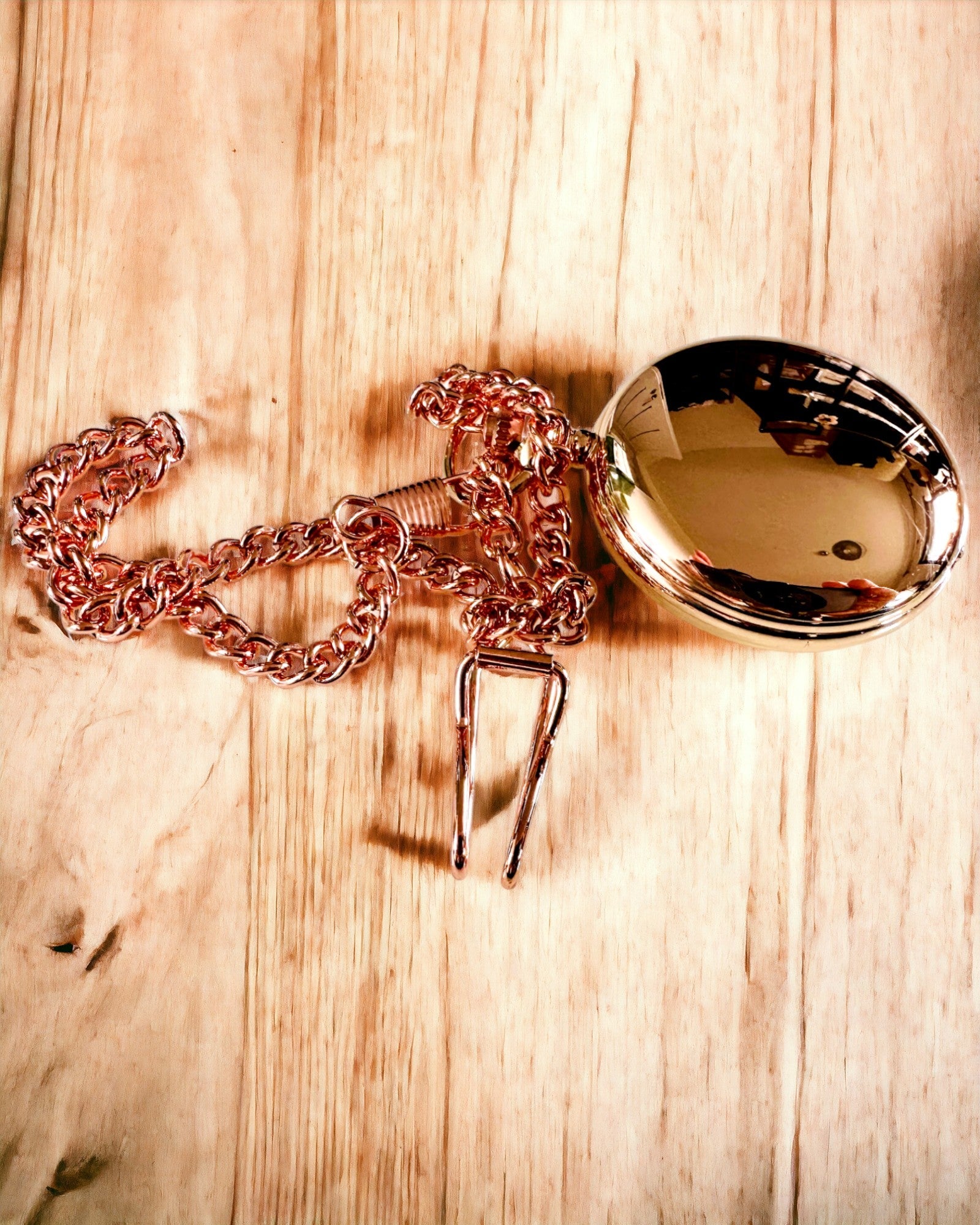 Kapesní hodinky v klasickém stylu – Růžové zlato, Vintage elegance