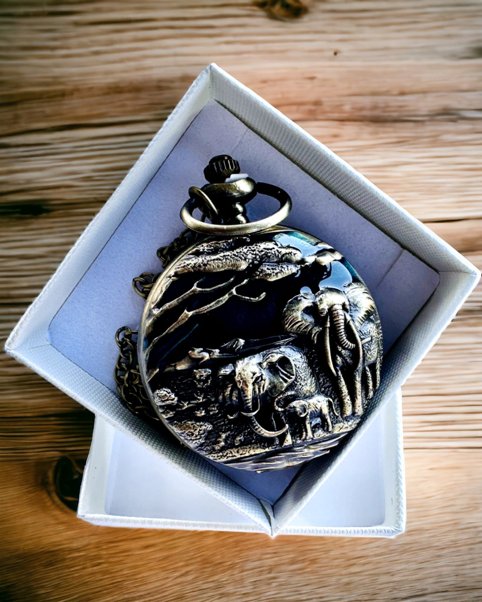 Kapesní hodinky "Vintage Explorer" s možností gravírování