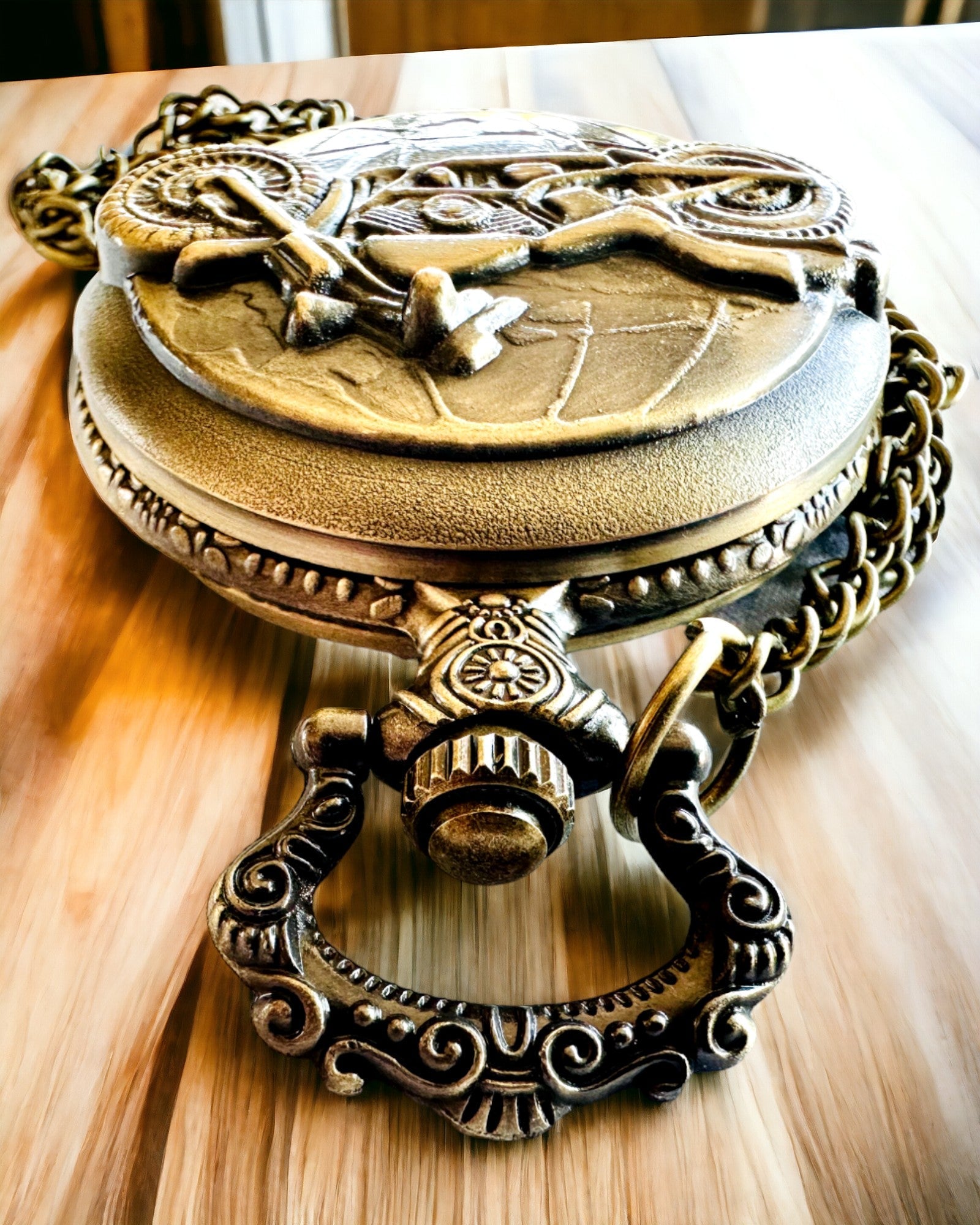 Kapesní hodinky "Motocyklový elegán" – Gravírování