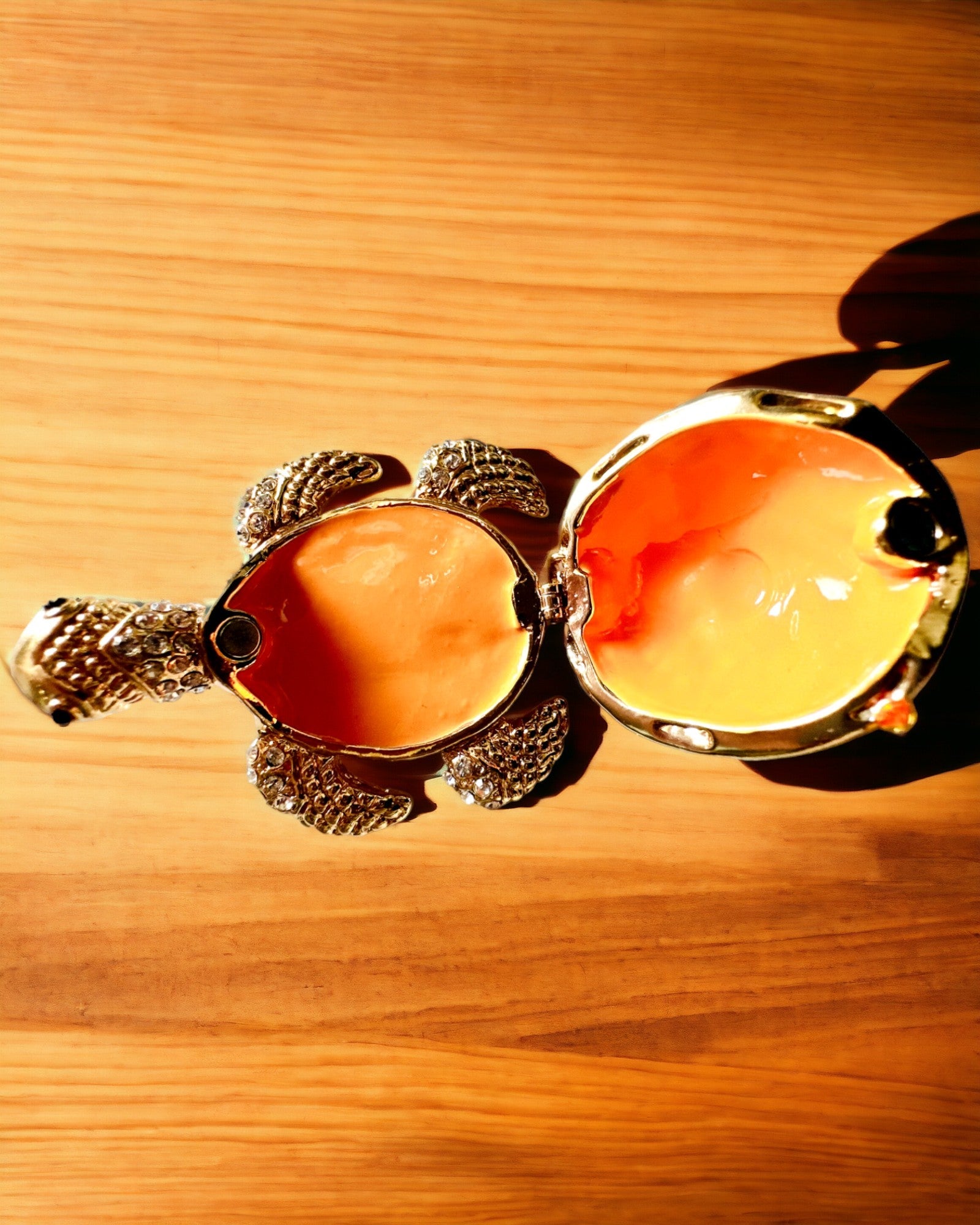 Szkatułka "Želví rodinka" - barva zelená, personalizace gravírováním