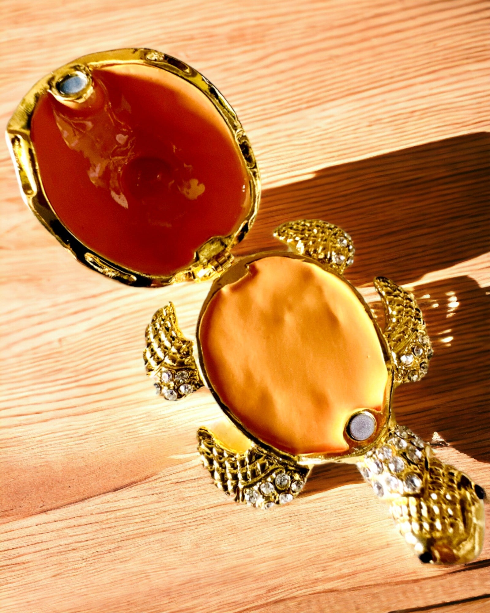 Szkatułka "Želví rodinka" - barva zelená, personalizace gravírováním