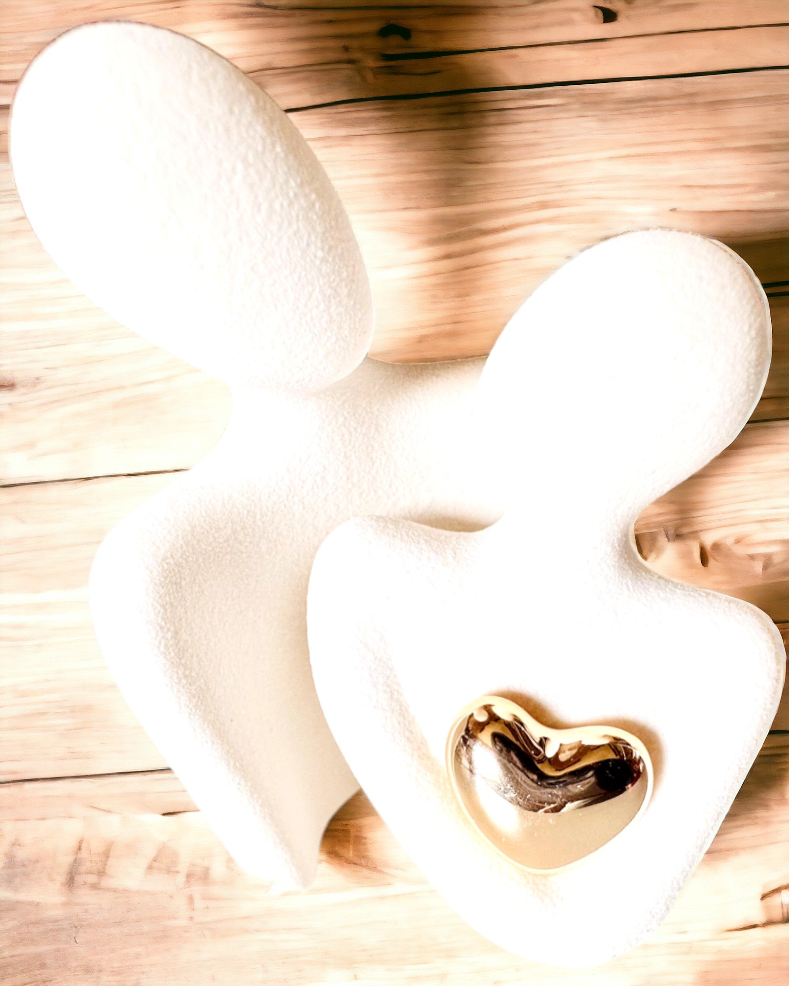 "Láska v srdci – Keramické Rodinné Figury", možnost personalizace gravírováním