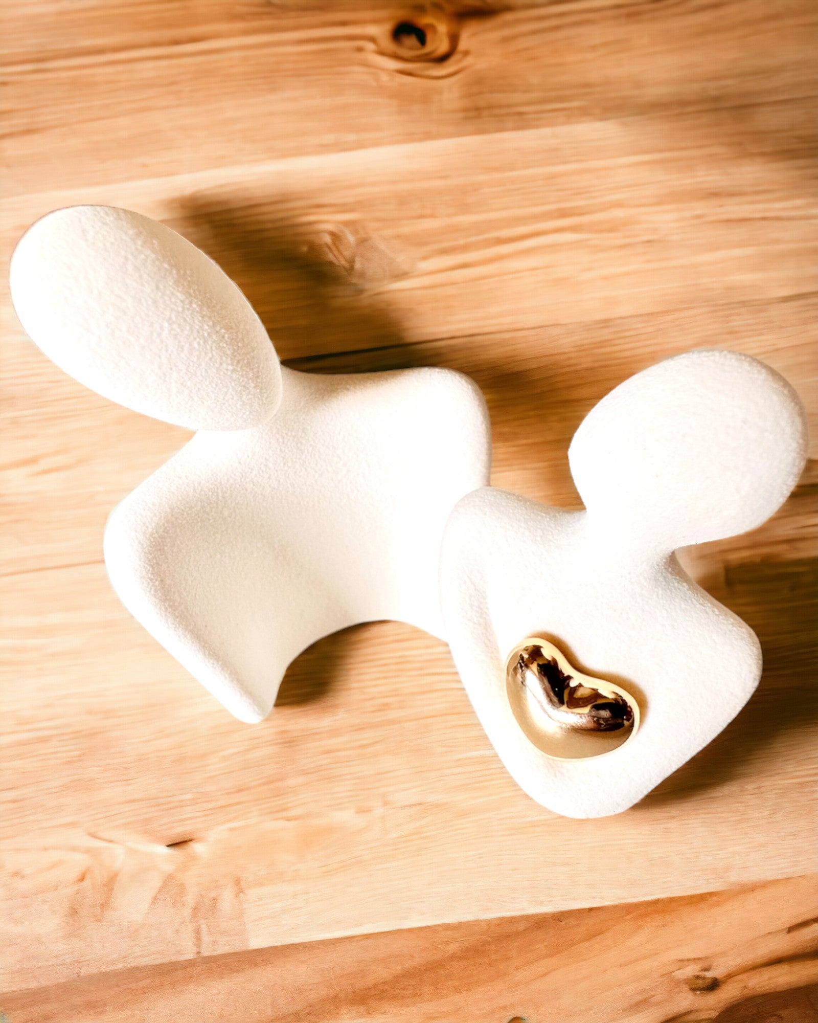 "Láska v srdci – Keramické Rodinné Figury", možnost personalizace gravírováním