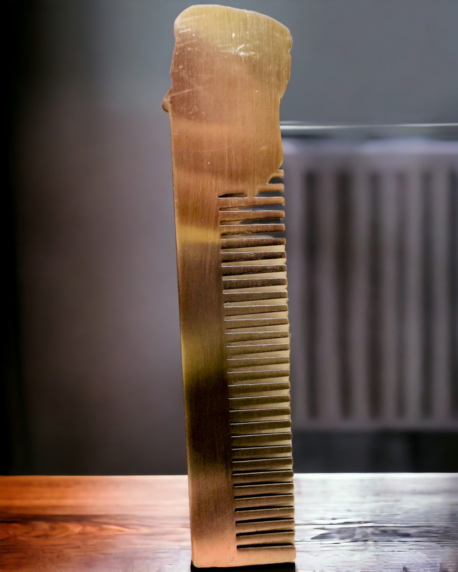 GroomMaster - Elegantní Kovový Hřeben s Gravírováním, personalizace gravírováním