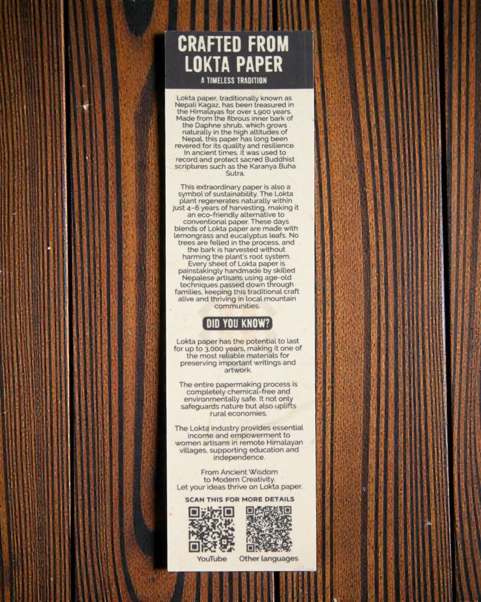 Barevné dlaždice Harmonie – střední zápisník Lokta s motivem mini kachliček 15 × 12 cm, 45 listů