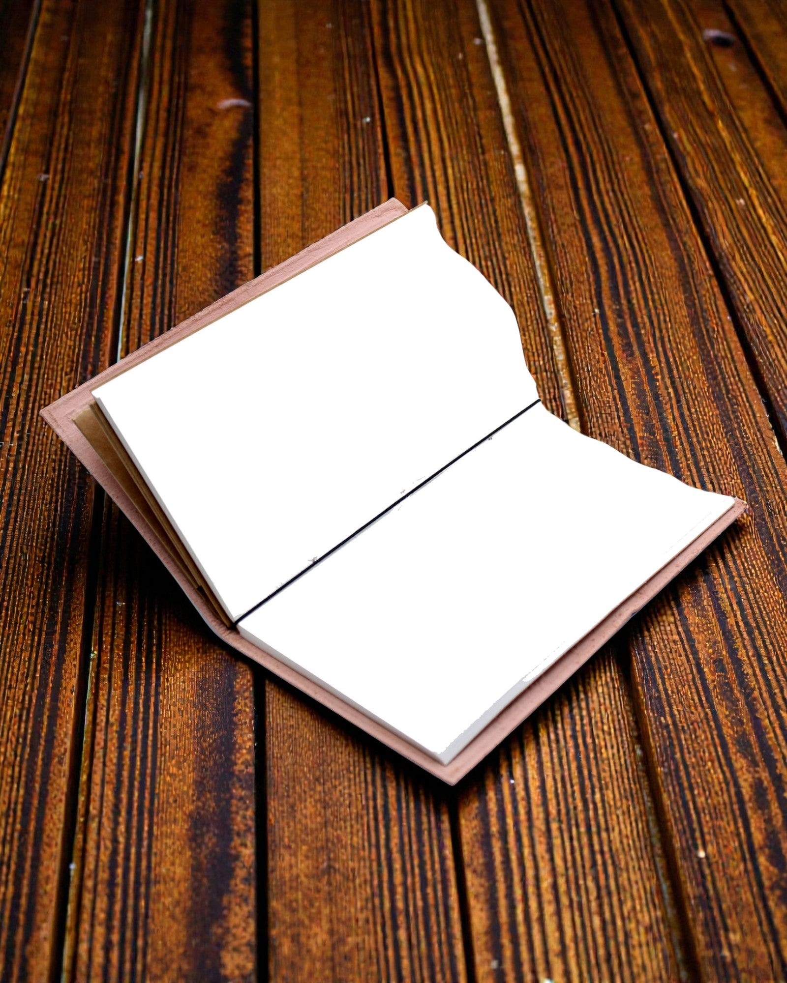 Důležité věci k udělání – šedý kožený ručně vyrobený zápisník 22 × 12 × 1,5 cm, 80 stran