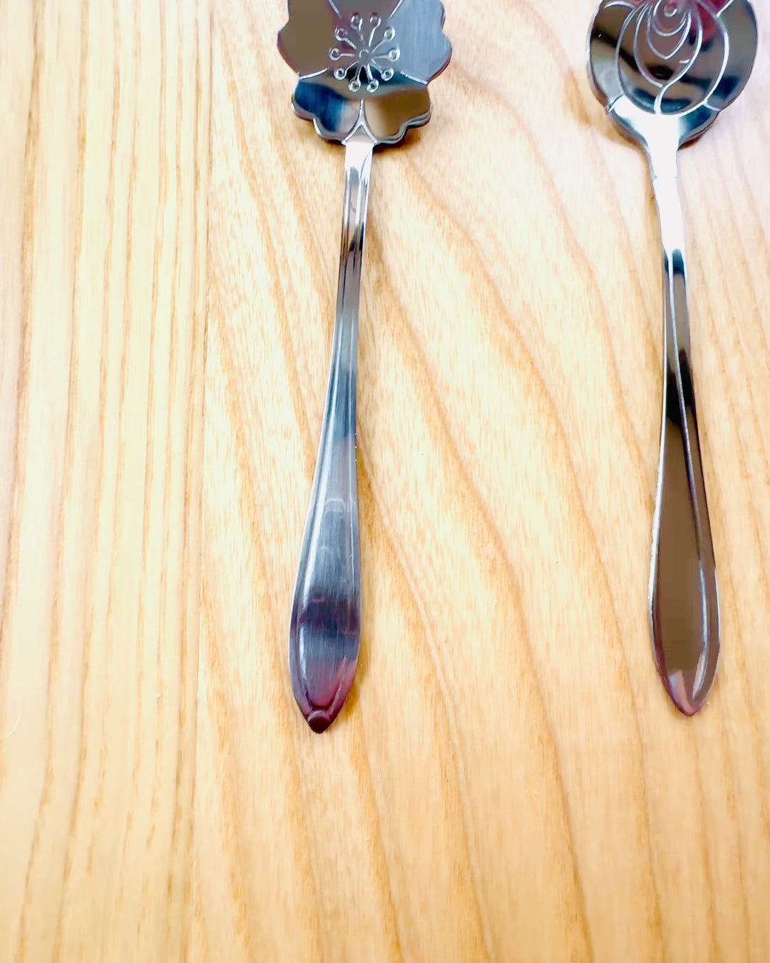 Elegantní lžička "Květinová elegance" – Personalizované jako dárek, gravírování, 7 variant na výběr