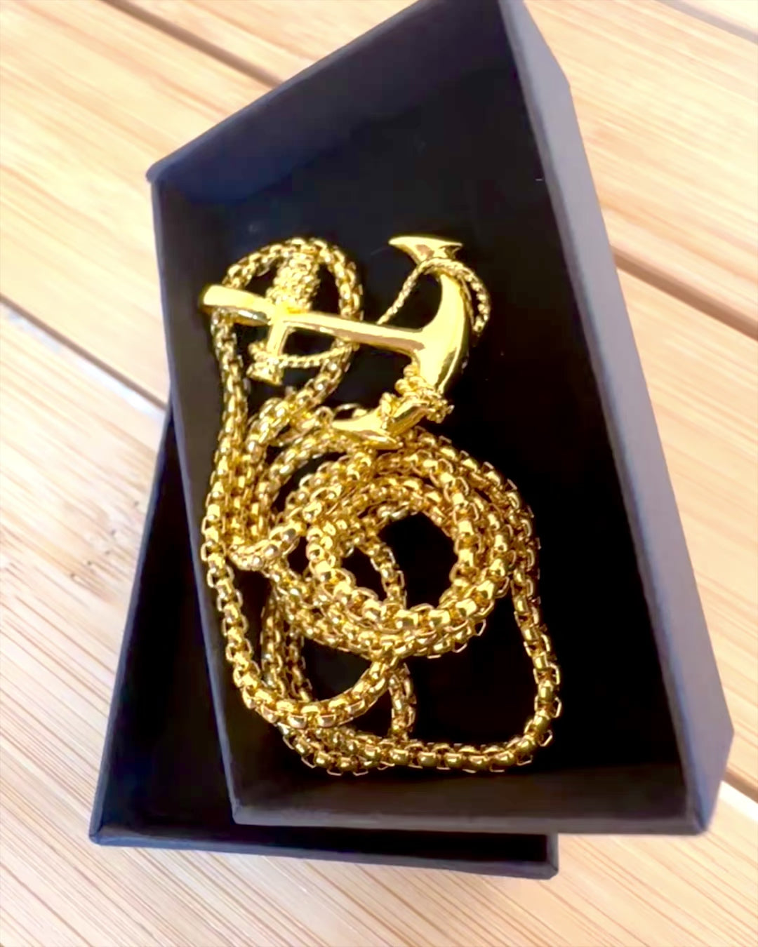 Kotwica Determinacji, Amulet Morski, naszyjnik, możliwość personalizacji grawerem na prezent, 3 warianty do wyboru