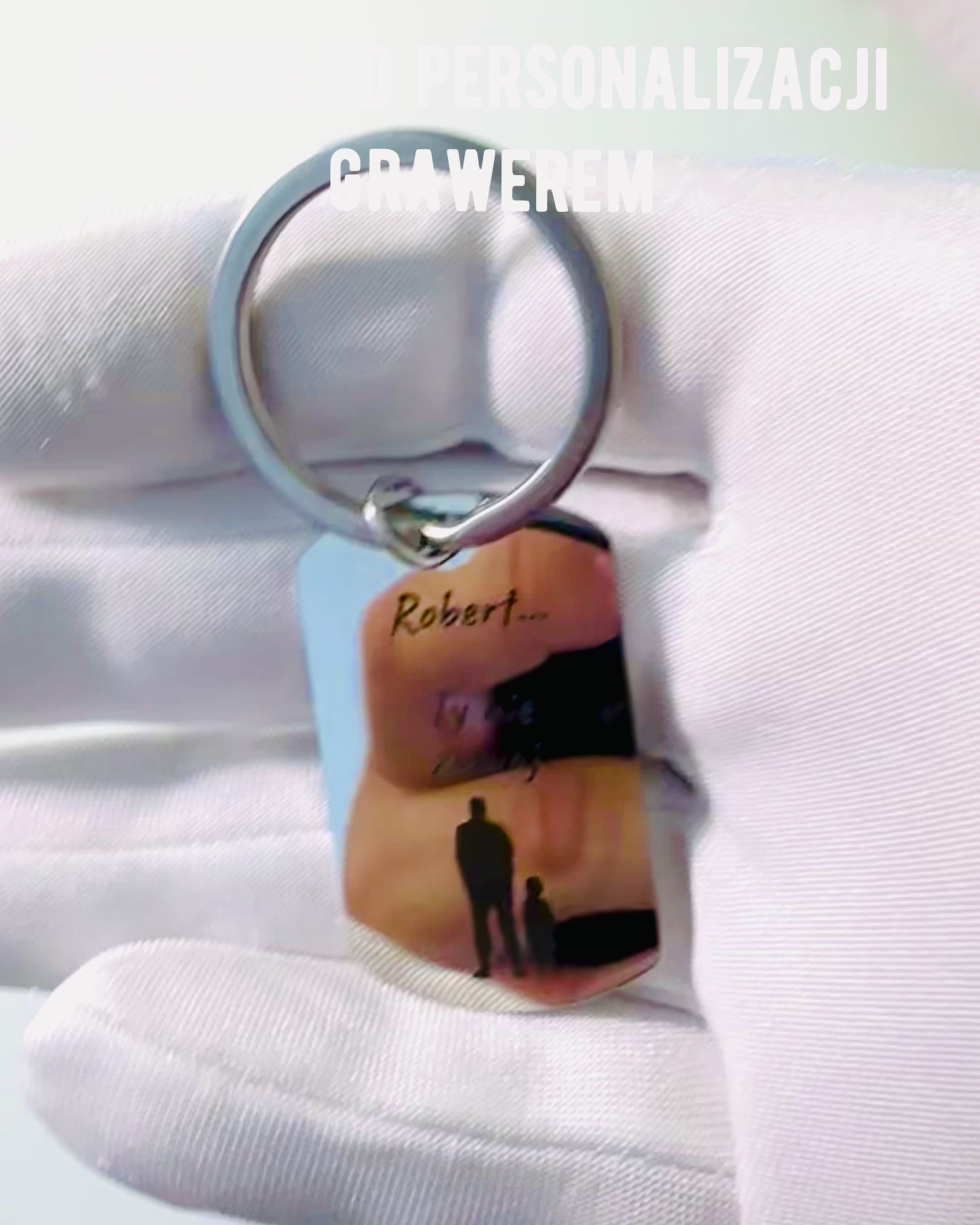 Vojenský ID přívěsek "Psí známka" z nerezové oceli – Personalizované gravírování