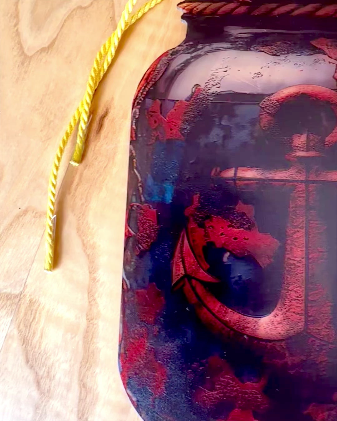 Námořní Přívěsek Kotva ve Sklenici dekorativní přívěsek, možnost personalizace gravírováním