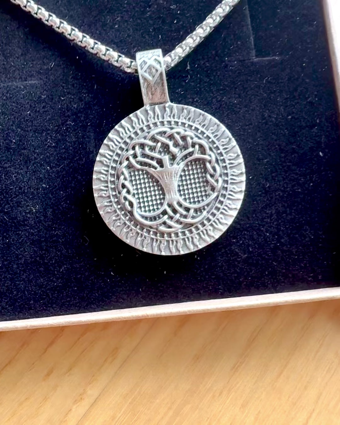 Amulet Stromu Života s Možností Gravírování - náhrdelník "Vitalita Přírody", personalizace
