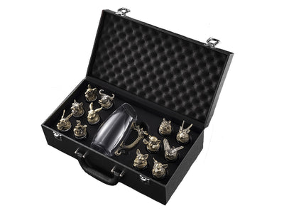 Sada 12 skleniček 25ml + karafa 250ml s možností personalizace gravírováním