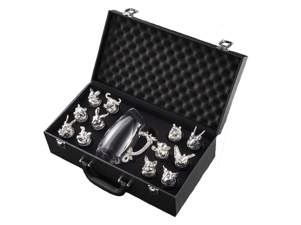 Sada 12 skleniček 25ml s karafou 250ml s možností personalizace gravírováním