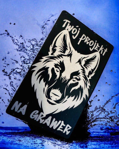 Exkluzivní Černá Kovová Vizitka s Možností Personalizace – Ideální jako Dárek