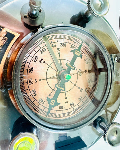 Antický prémiový navigační kompas s možností gravírování – ručně vyrobený
