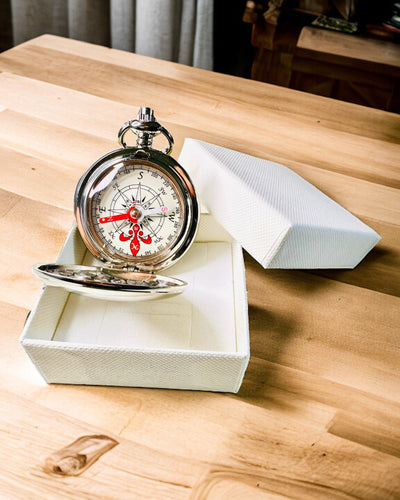 Mini Kompas Objevitel, Přenosný a Elegantní, Ideální do Batohů a Outdooru