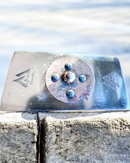 Młot Mjölnir Skaldów – 33 cm, Ručně Kovaný Mlat Vikingů s Možností Gravírování