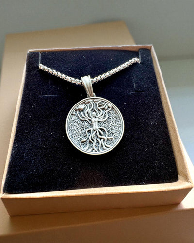 Amulet Stromu Života s Možností Gravírování - náhrdelník "Vitalita Přírody", personalizace