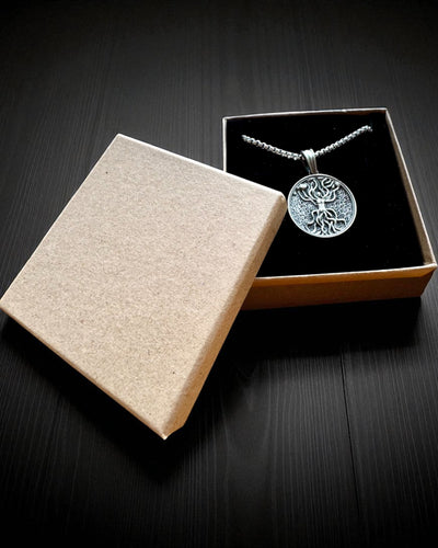 Amulet Stromu Života s Možností Gravírování - náhrdelník "Vitalita Přírody", personalizace