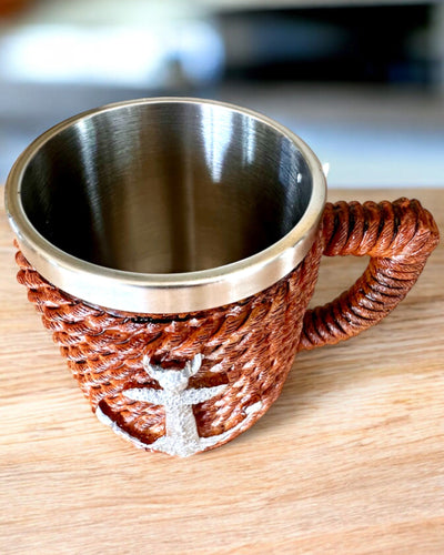 Půllitr „Mořský Poklad“ z Nerezové Oceli – Možnost Personalizace Gravírováním jako Dárek