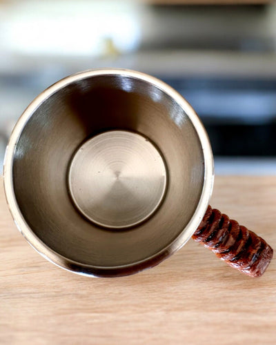 Půllitr „Mořský Poklad“ z Nerezové Oceli – Možnost Personalizace Gravírováním jako Dárek